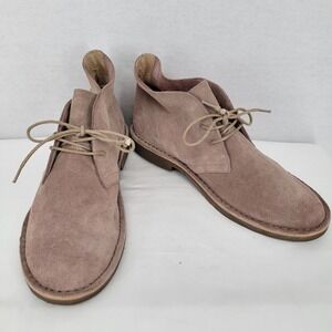 Robert Wayne Brent 281 Mens Suede Desert Boots Chukka Tan Brown  Size D11